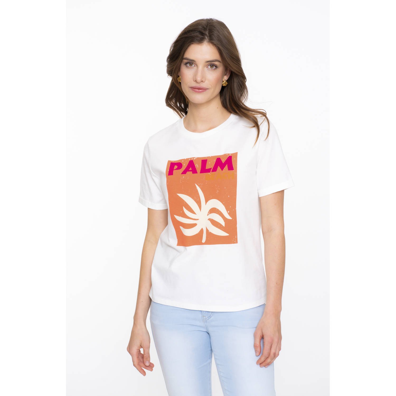 Geisha T-shirt oranje