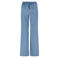 Tramontana wide leg regular waist broek lichtblauw