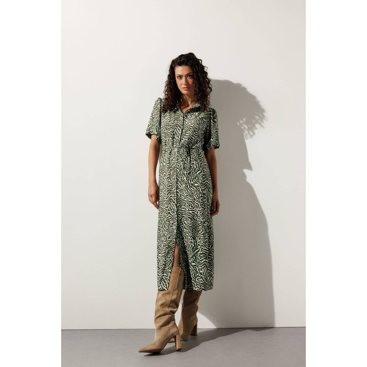 Tramontana blousejurk groen