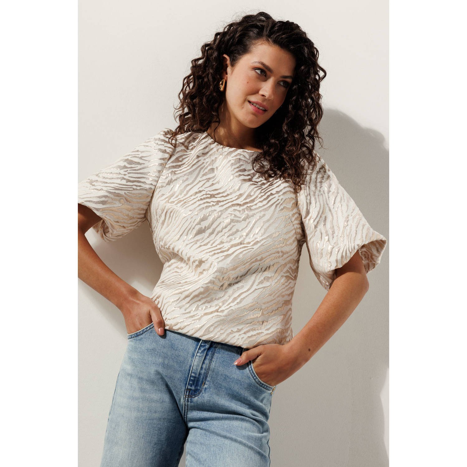 Tramontana top goud