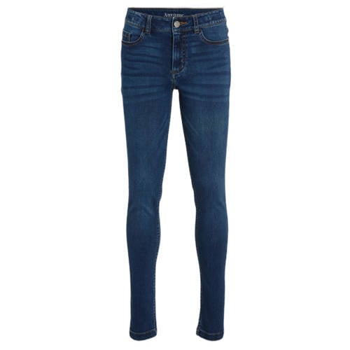 anytime skinny jeans donkerblauw afbeelding
