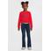 Anytime flared jeans donkerblauw