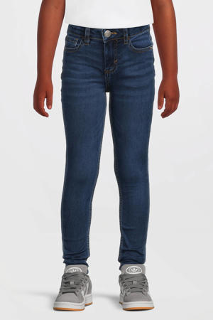 skinny jeans donkerblauw