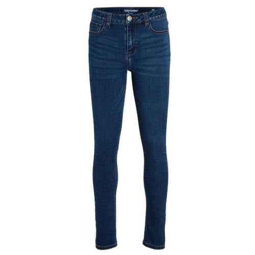 anytime skinny jeans donkerblauw afbeelding