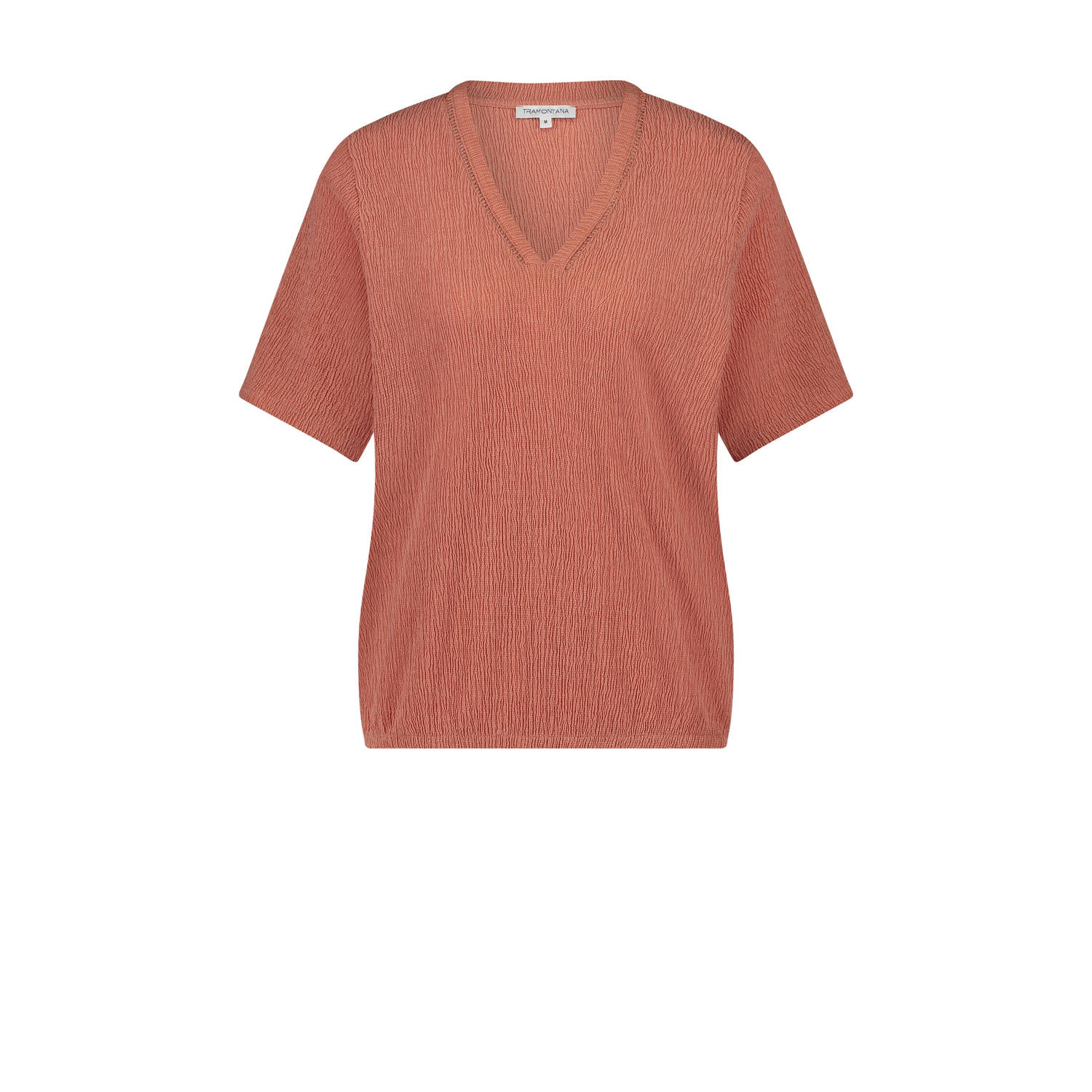 Tramontana top koraalrood