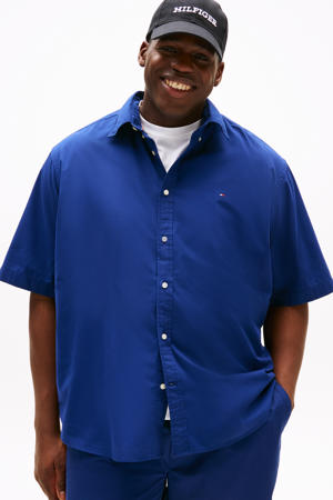 casual overhemd donkerblauw