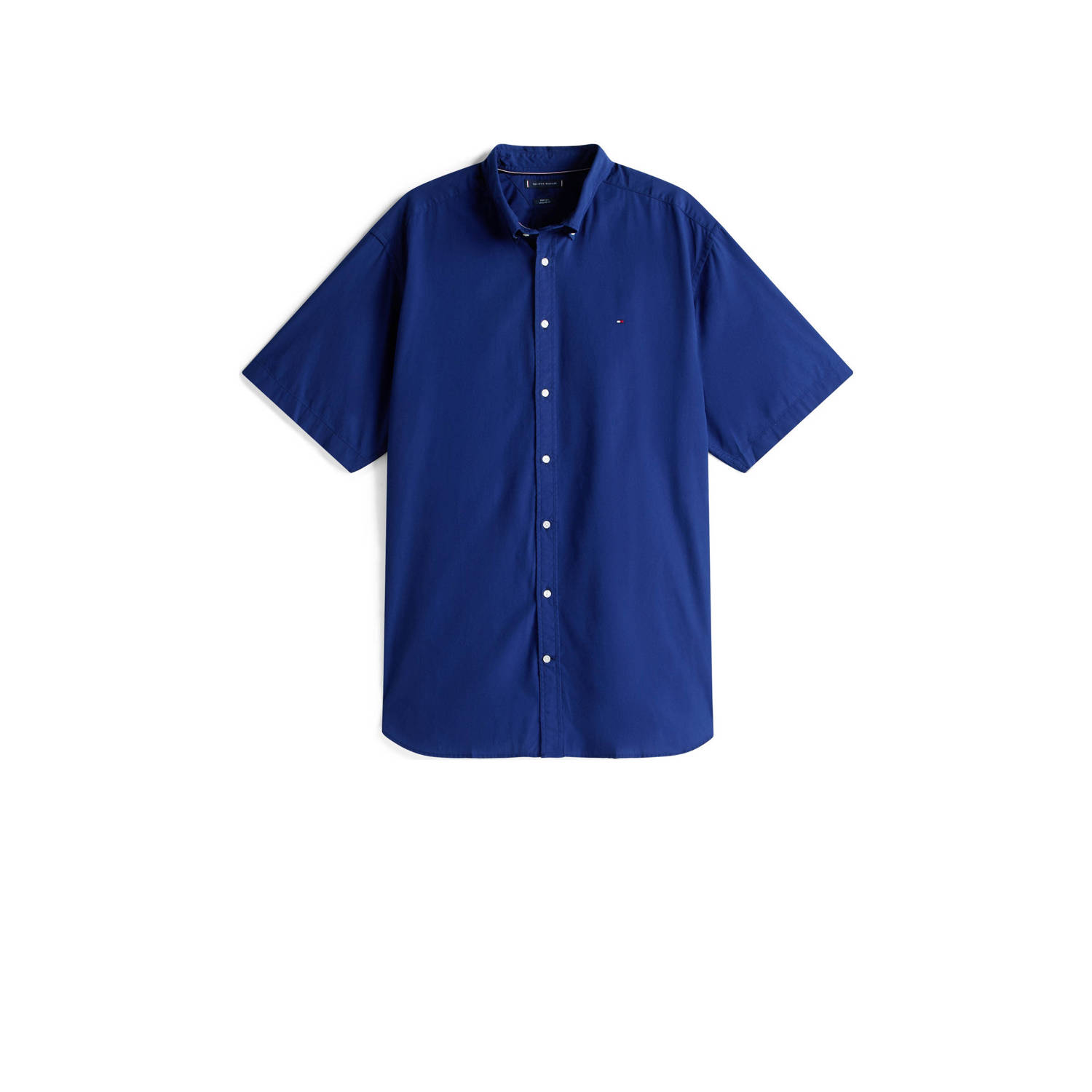 Tommy Hilfiger Big & Tall casual overhemd donkerblauw