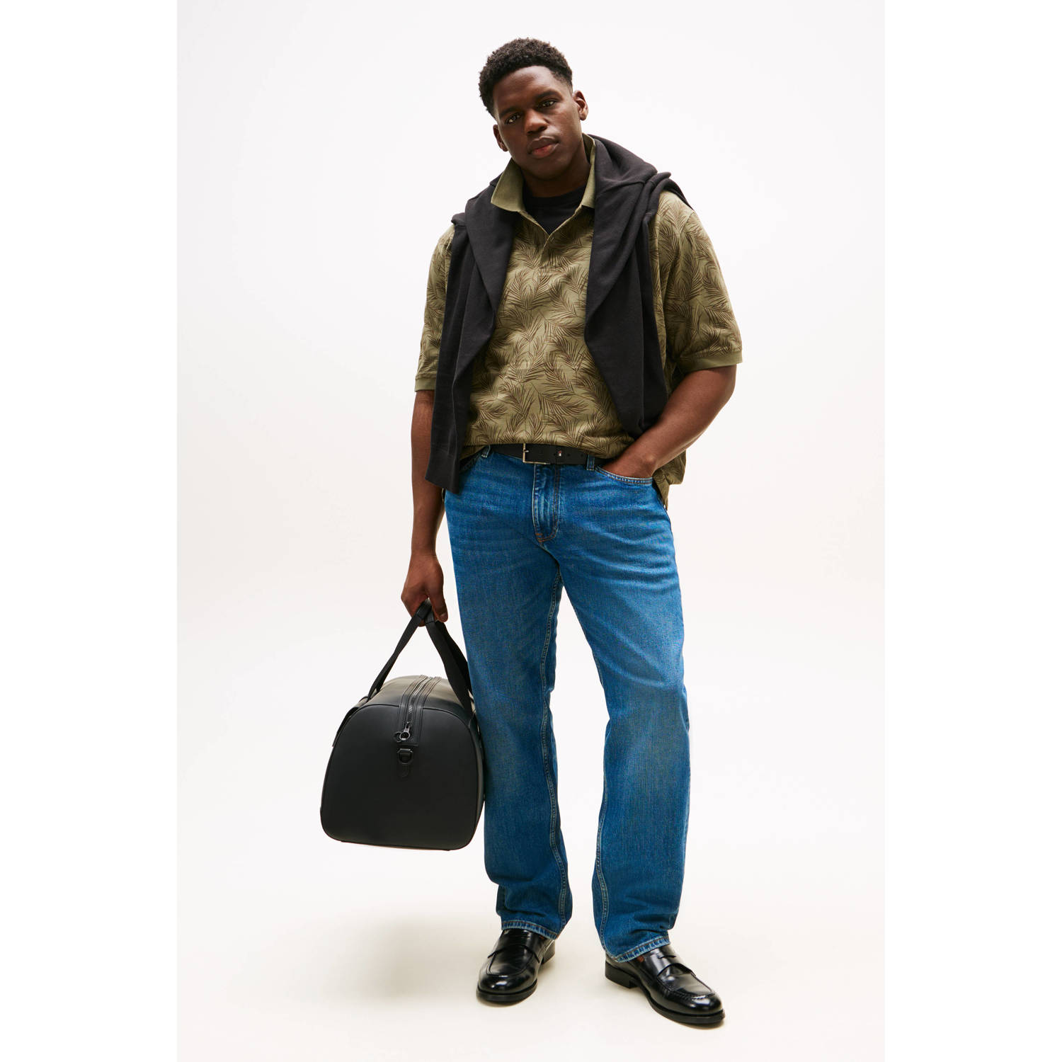 Tommy Hilfiger Big & Tall regular polo groen