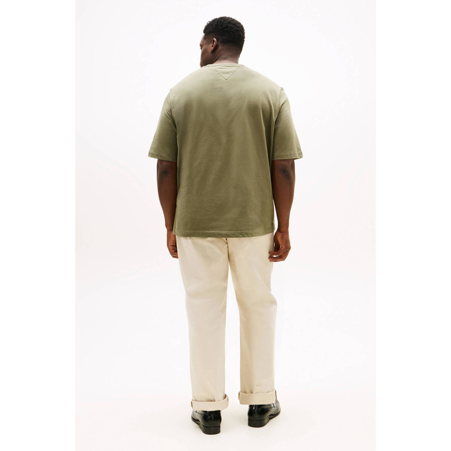 Tommy Hilfiger Big & Tall regular T-shirt groen