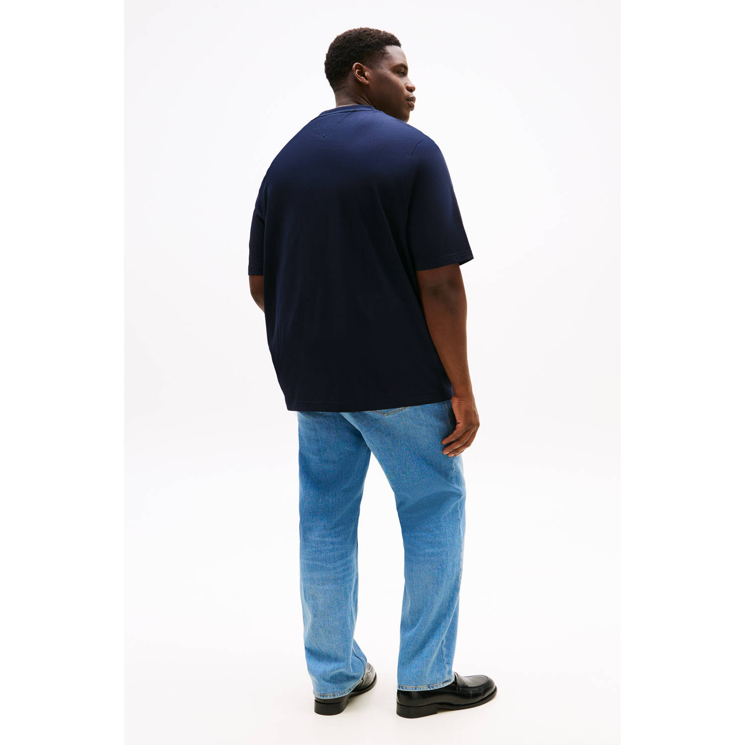 Tommy Hilfiger Big & Tall T-shirt donkerblauw