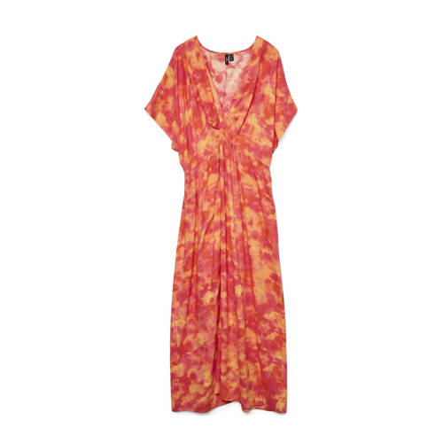 VERO MODA CURVE maxi jurk oranje afbeelding