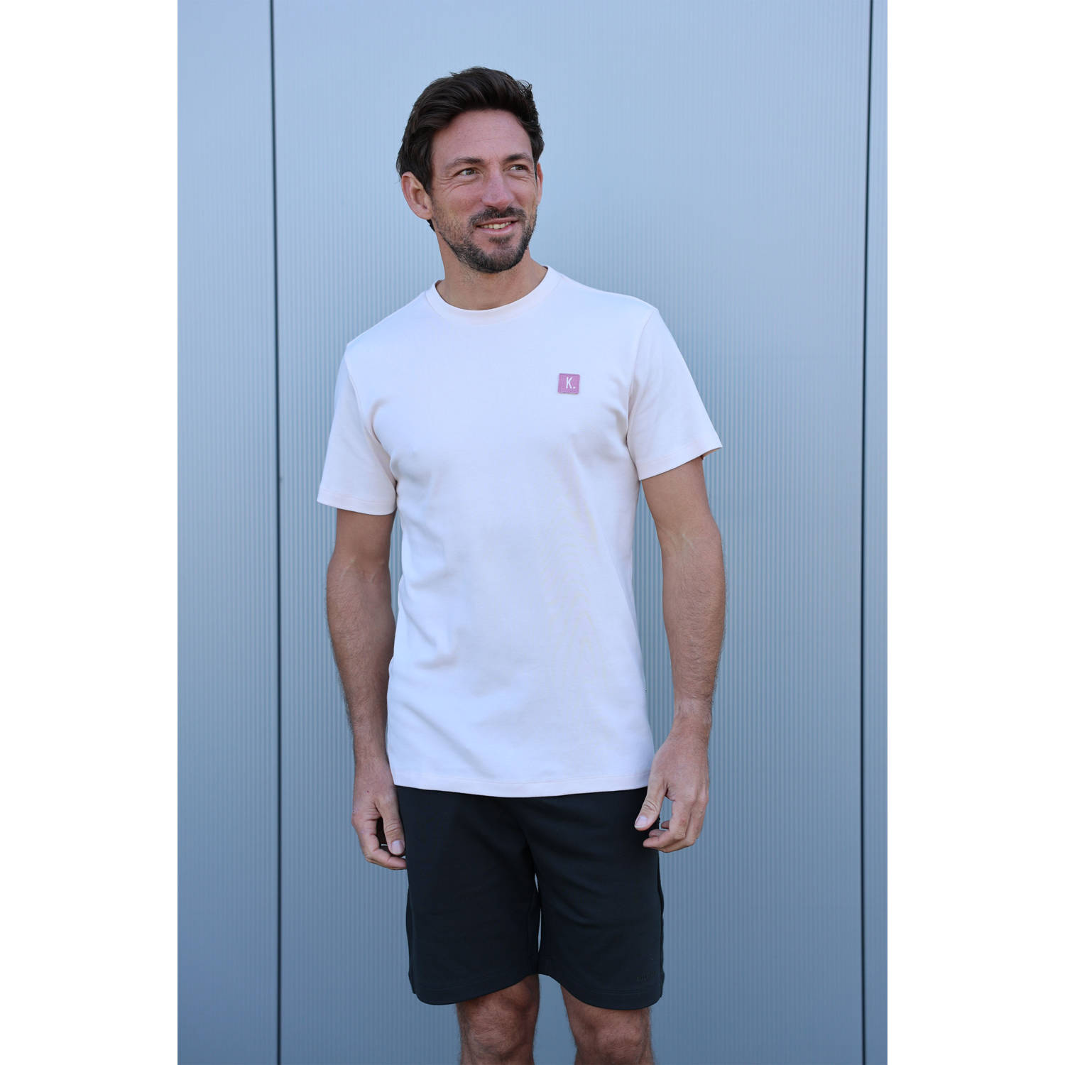 Kultivate T-shirt lichtroze