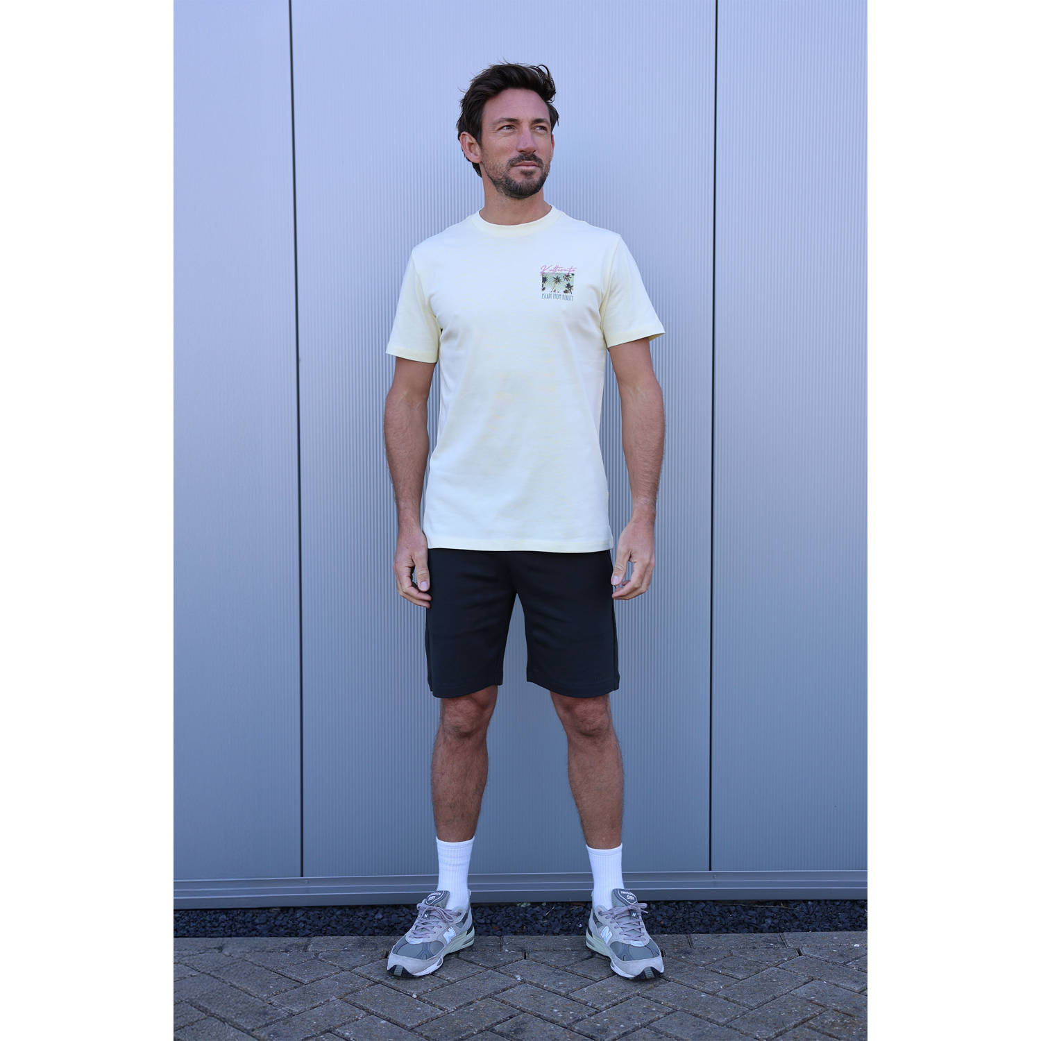 Kultivate T-shirt geel