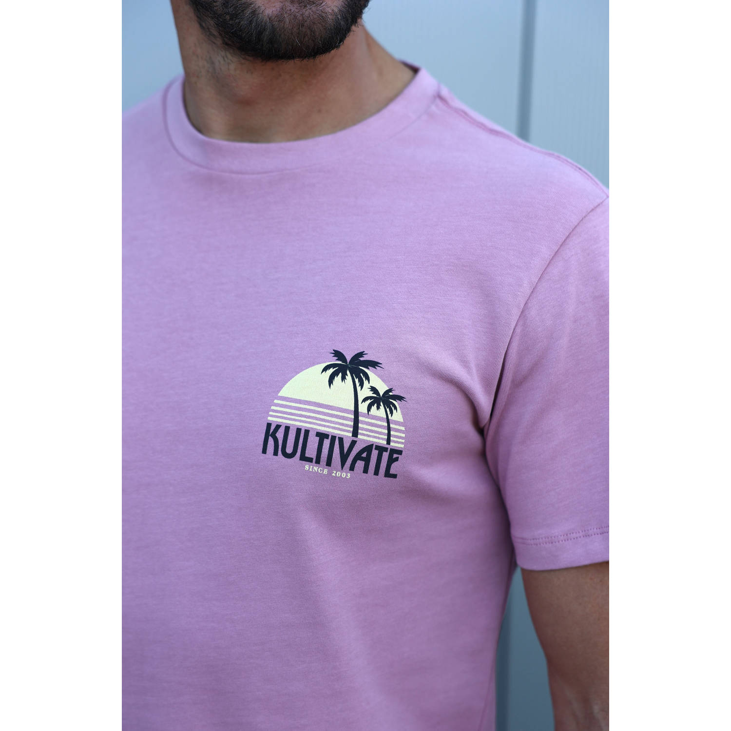 Kultivate T-shirt roze