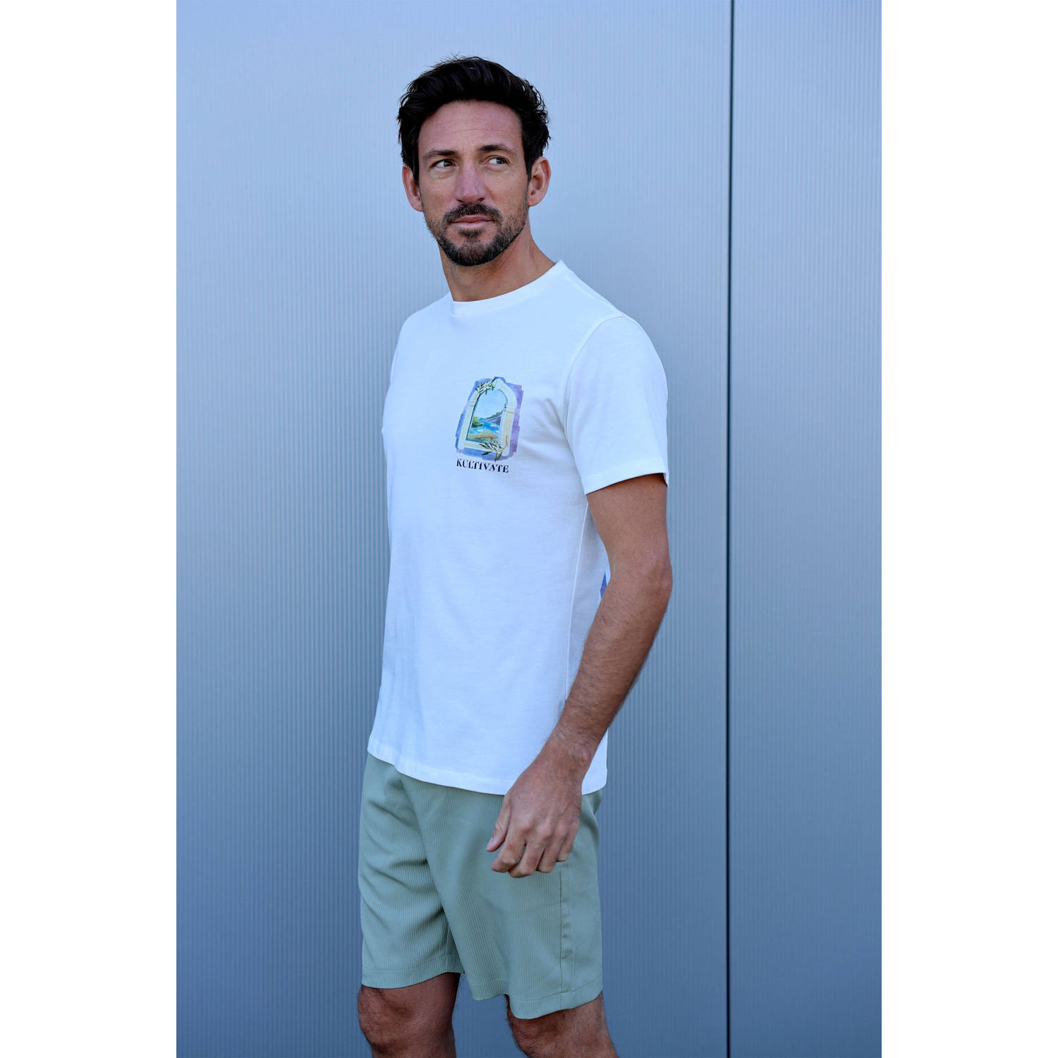 Kultivate T-shirt wit