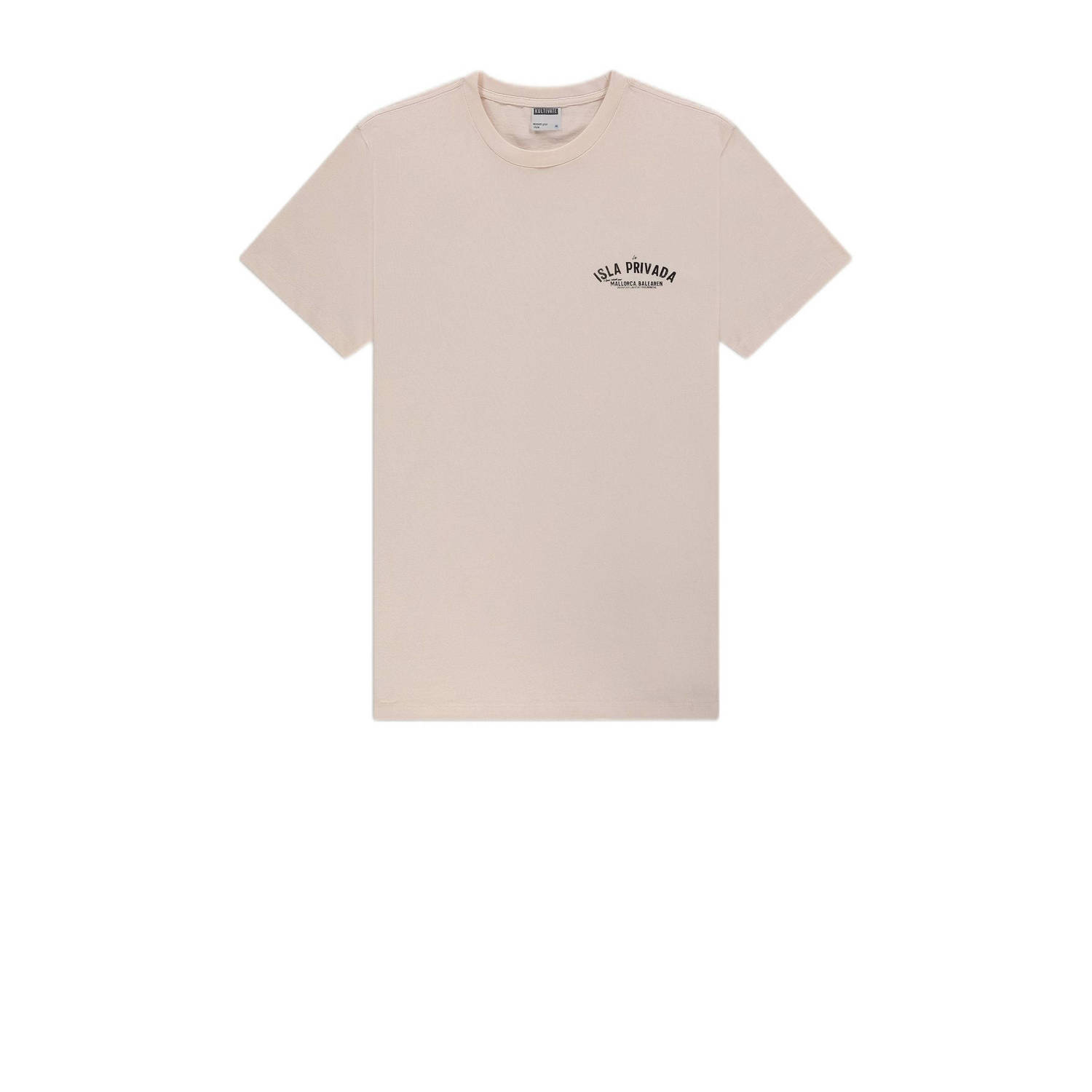 Kultivate T-shirt lichtroze