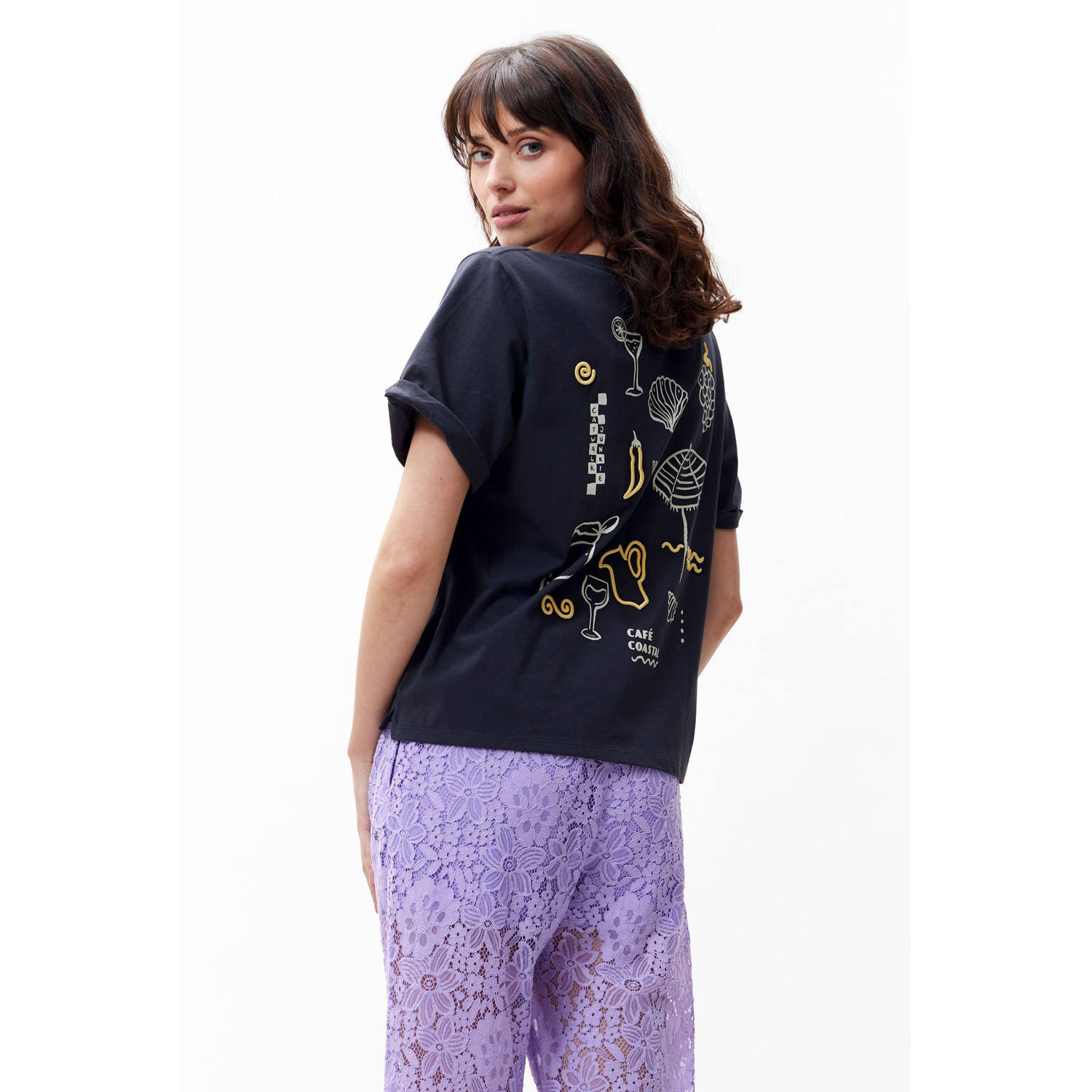 Catwalk Junkie T-shirt antraciet
