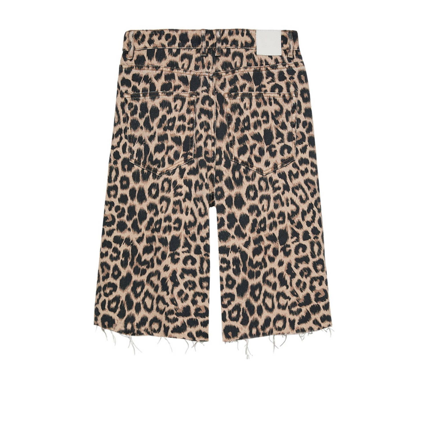 Catwalk Junkie denim wide leg high waist short bruin