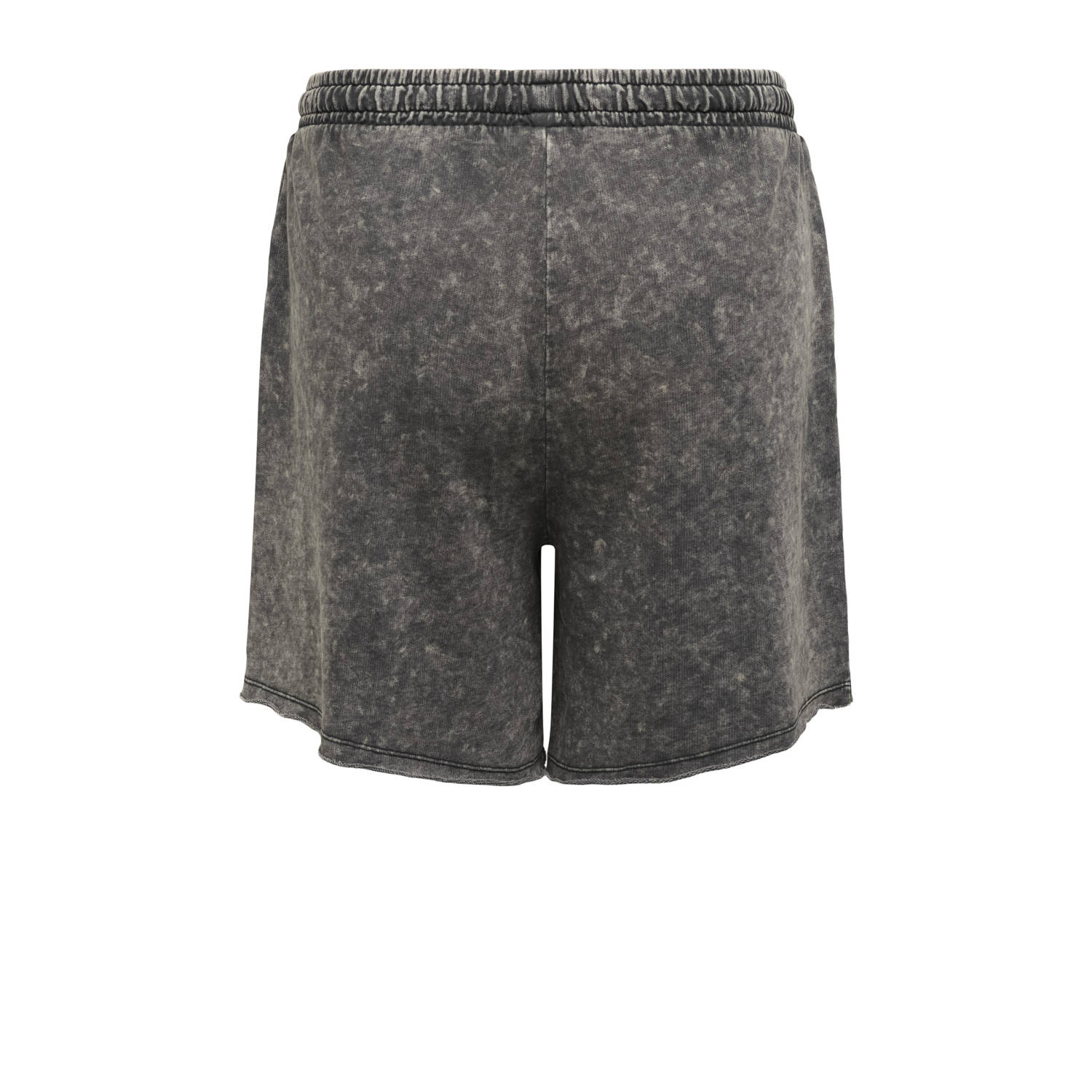 ONLY CARMAKOMA regular waist sweatshort grijs