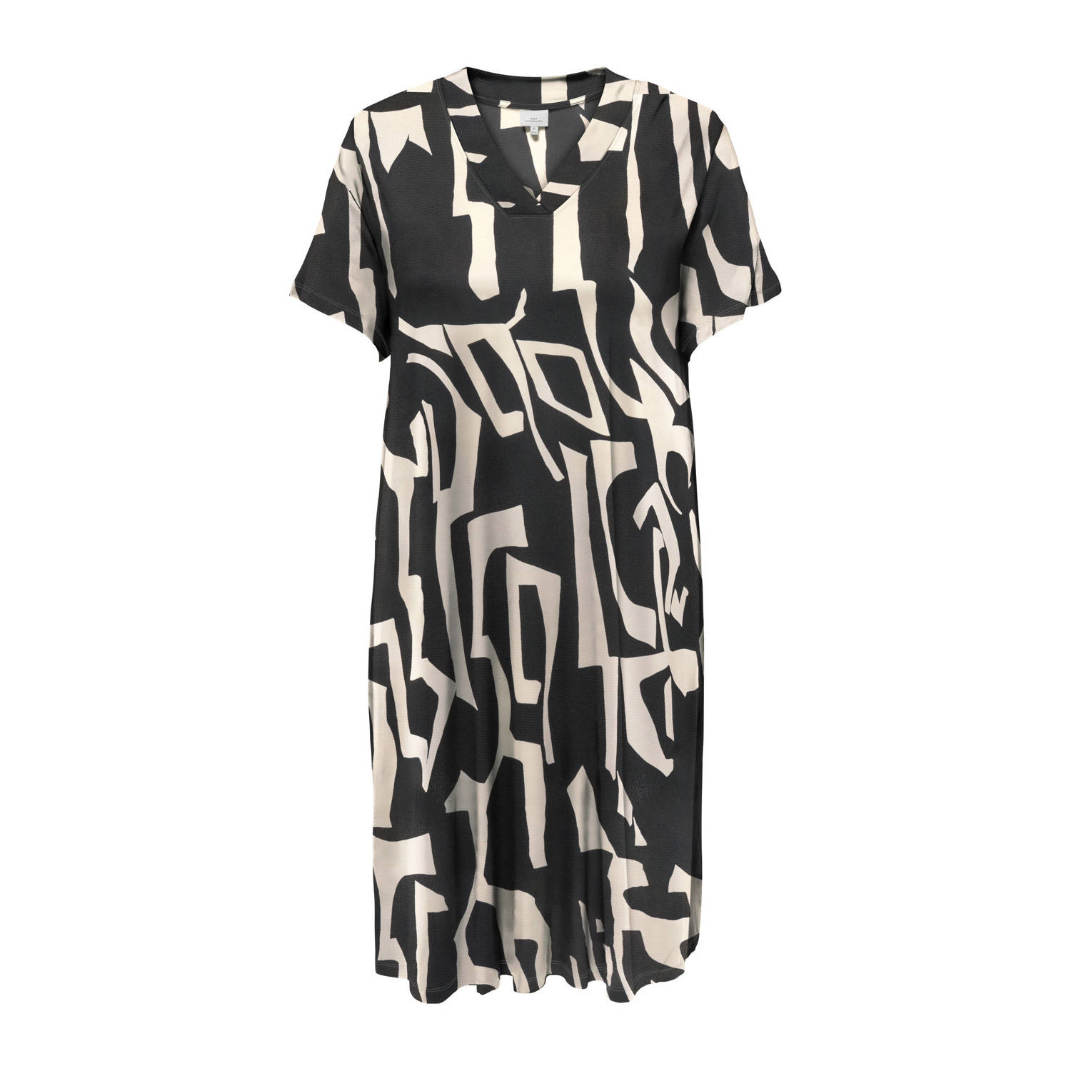 ONLY CARMAKOMA zomerjurk zwart