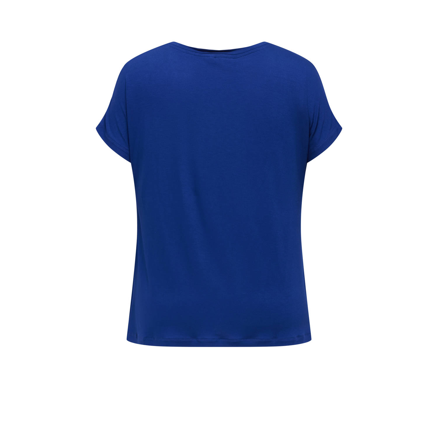 ONLY CARMAKOMA T-shirt donkerblauw