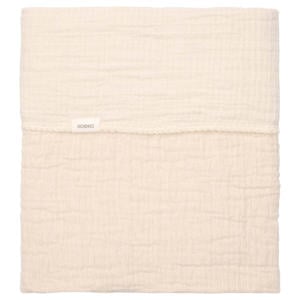 ongevoerde wiegdeken Rivoli offwhite