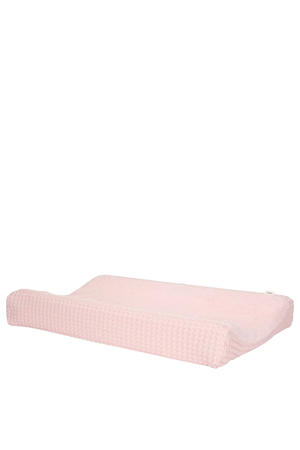 aankleedkussenhoes Amsterdam wafel/badstof cotton candy