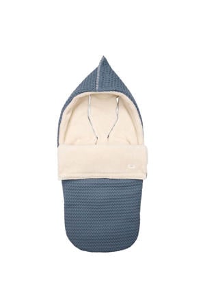 buggy voetenzak Oslo teddy/wafel bluestone