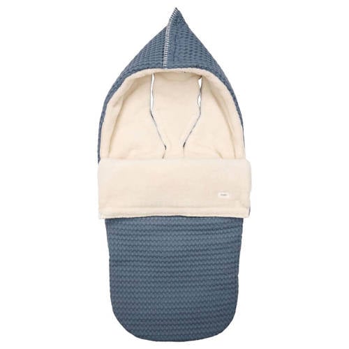Koeka buggy voetenzak Oslo teddy/wafel bluestone afbeelding
