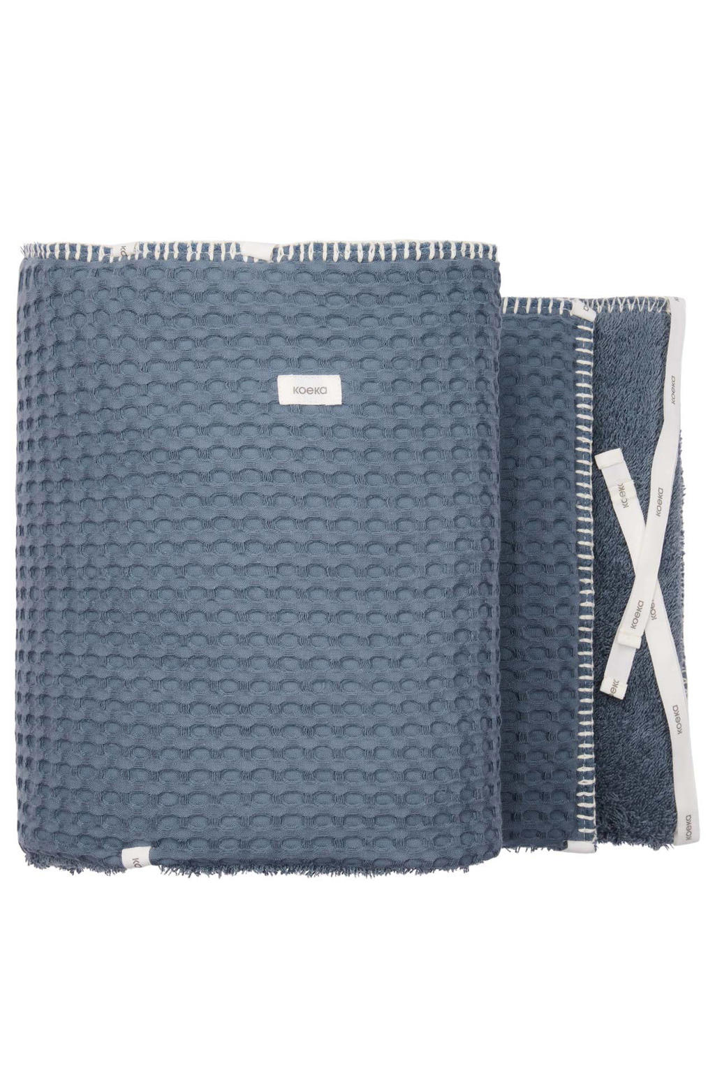 Koeka boxbumper Amsterdam wafel bluestone