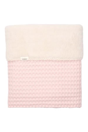 all season wiegdeken Amsterdam wafel/katoenfleece cotton candy