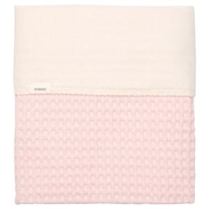 all season ledikantdeken Amsterdam wafel/katoenfleece cotton candy
