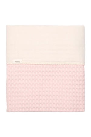all season ledikantdeken Amsterdam wafel/katoenfleece cotton candy