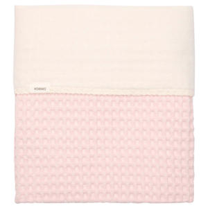 all season ledikantdeken Amsterdam wafel/katoenfleece cotton candy