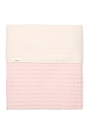 all season ledikantdeken Amsterdam wafel/katoenfleece cotton candy
