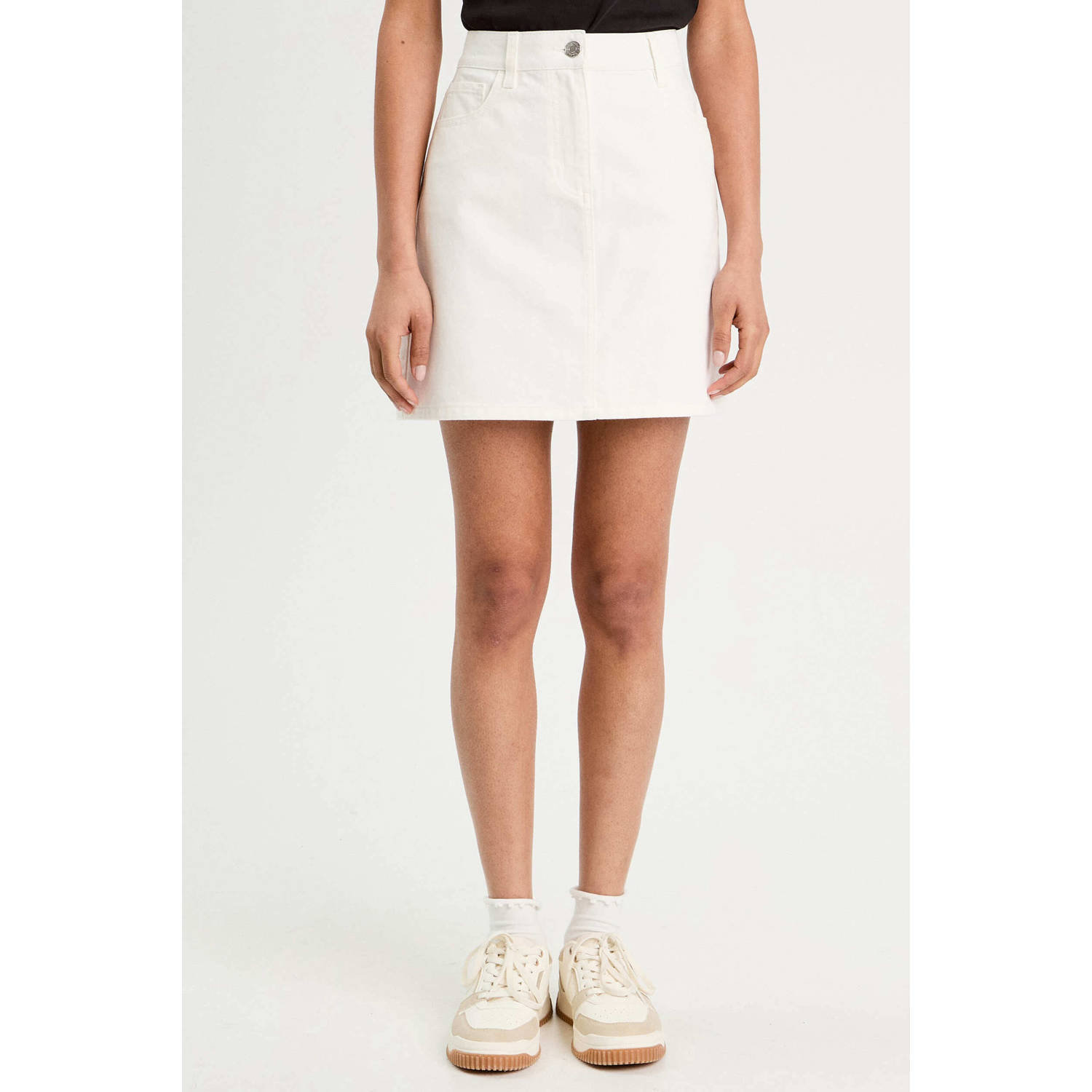 Cache denim spijkerrok wit