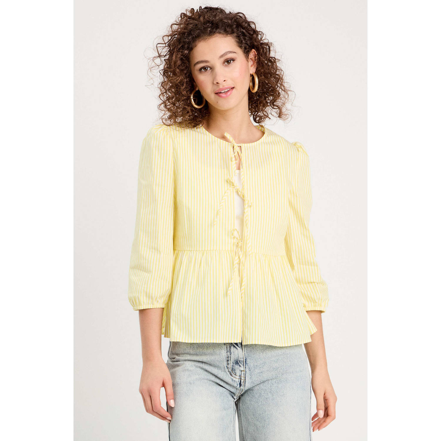 Cache blousetop geel