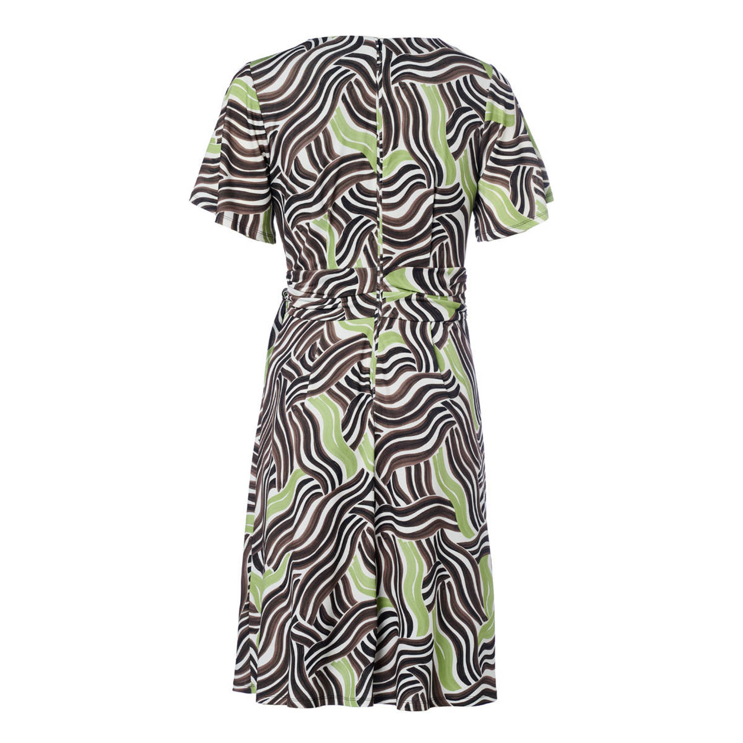 Mart Visser midi jurk taupe
