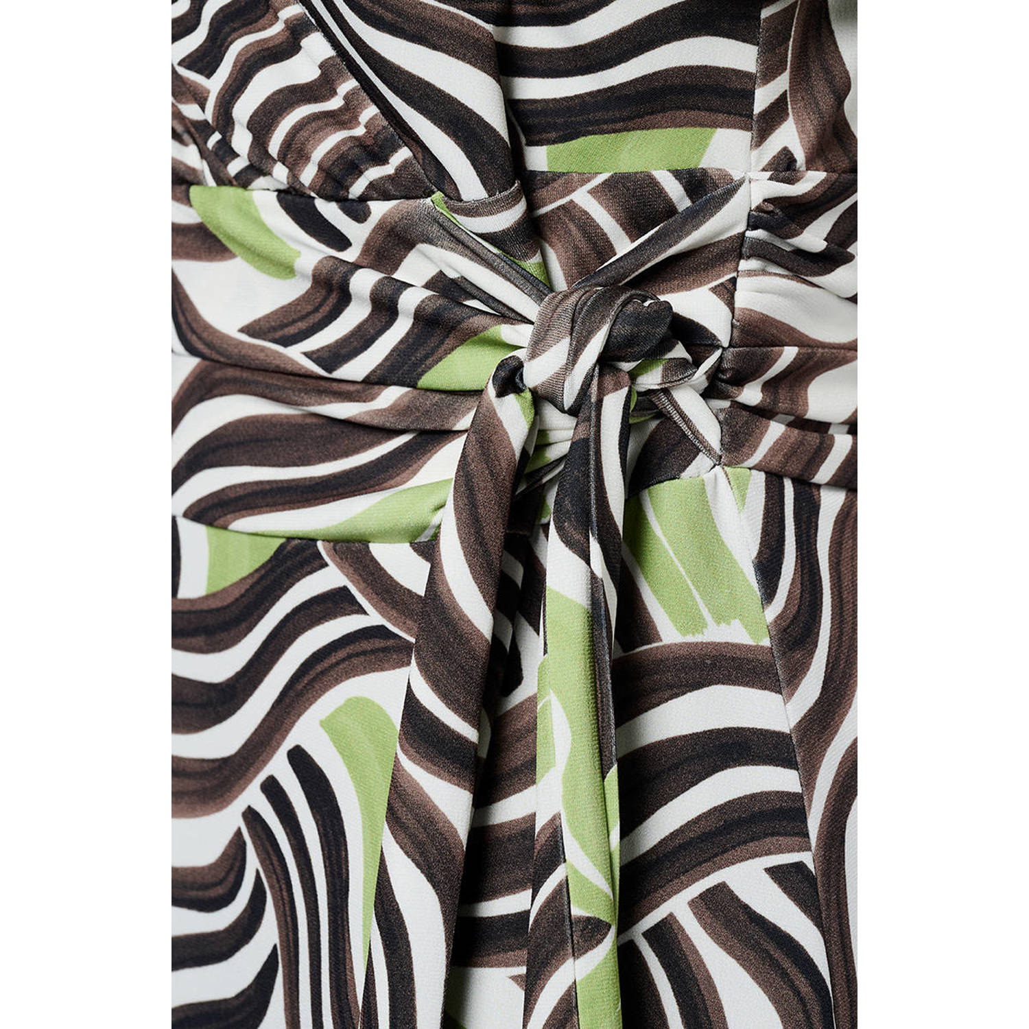 Mart Visser midi jurk taupe