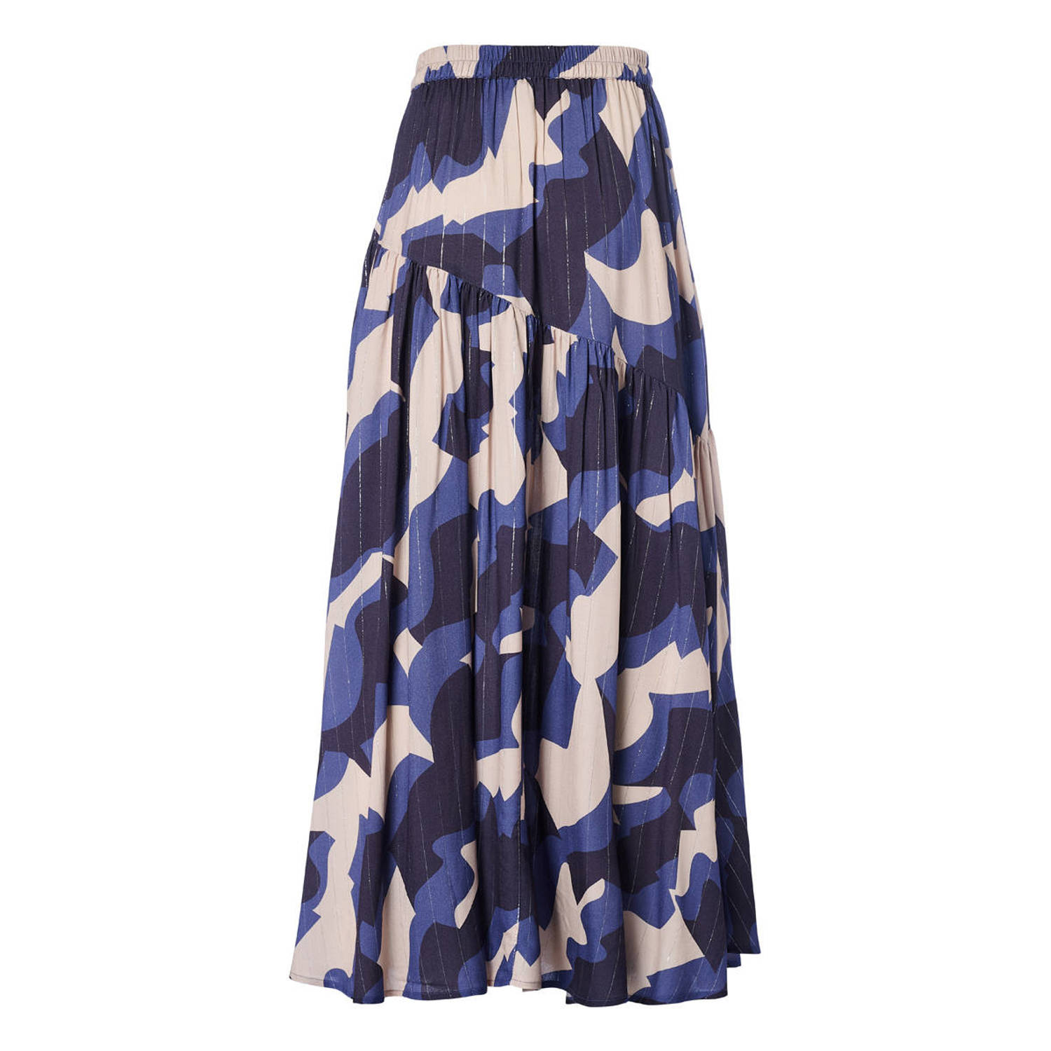 Mart Visser maxi rok blauw