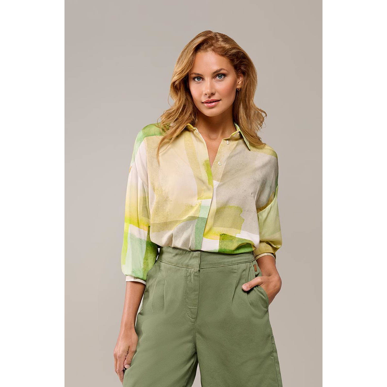 Mart Visser blouse groen