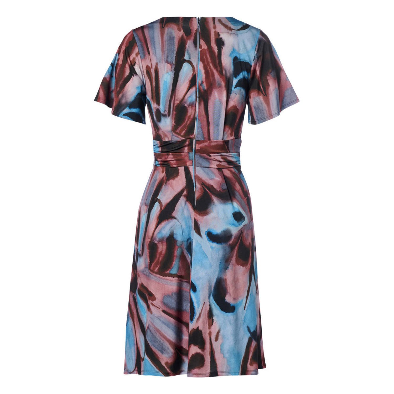 Mart Visser midi jurk blauw