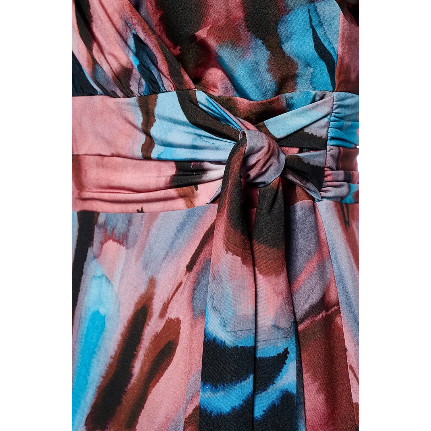 Mart Visser midi jurk blauw