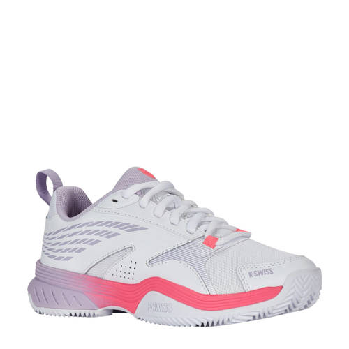 K-Swiss Speedex Clay tennisschoenen wit/lila/roze afbeelding