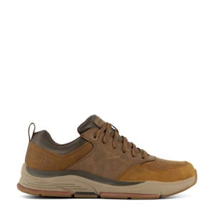 leren sneakers bruin
