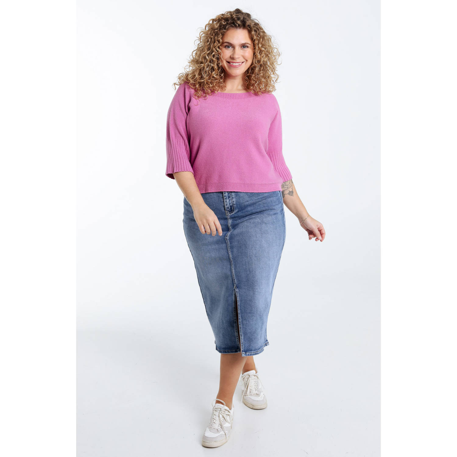 Paprika top donkerviolet