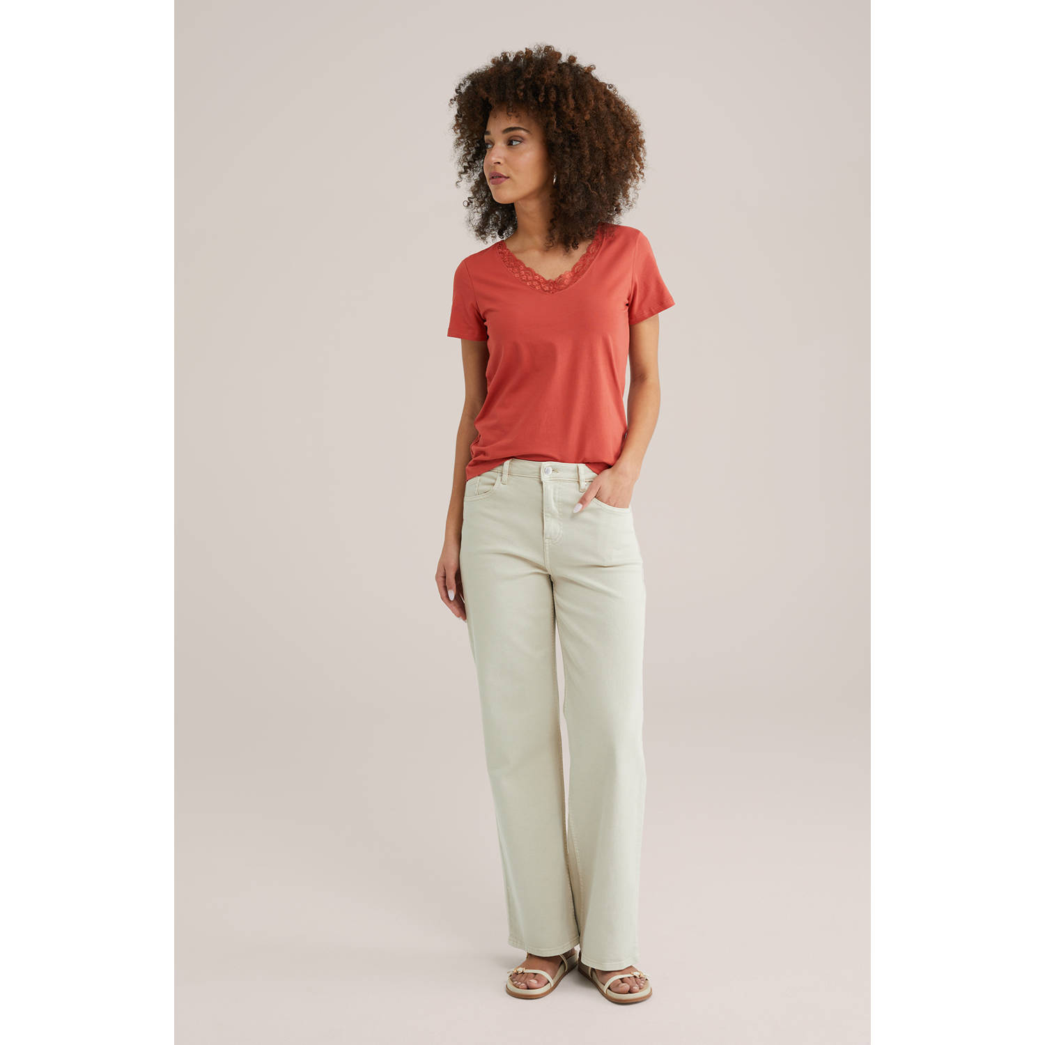 WE Fashion T-shirt rood