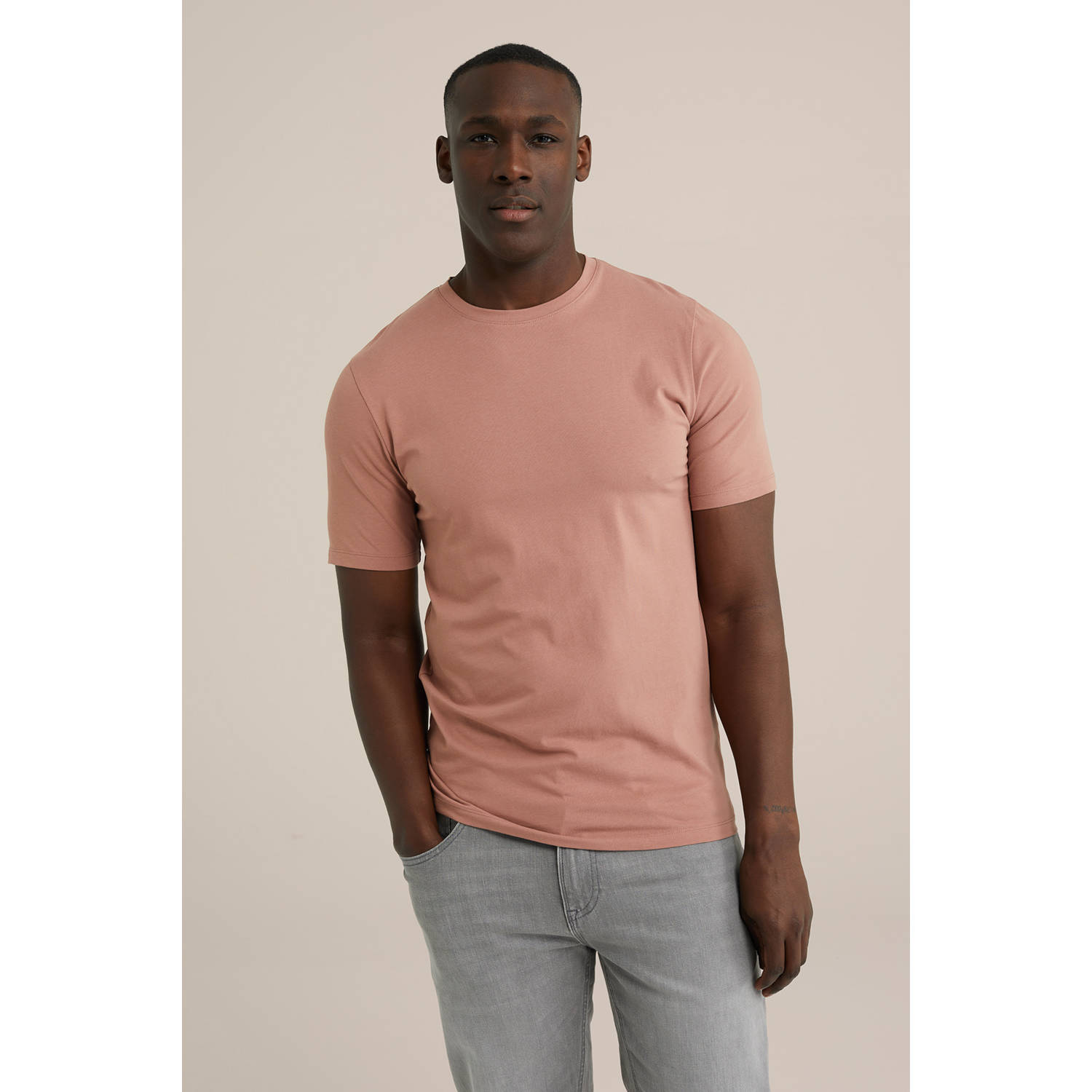 WE Fashion T-shirt oudroze