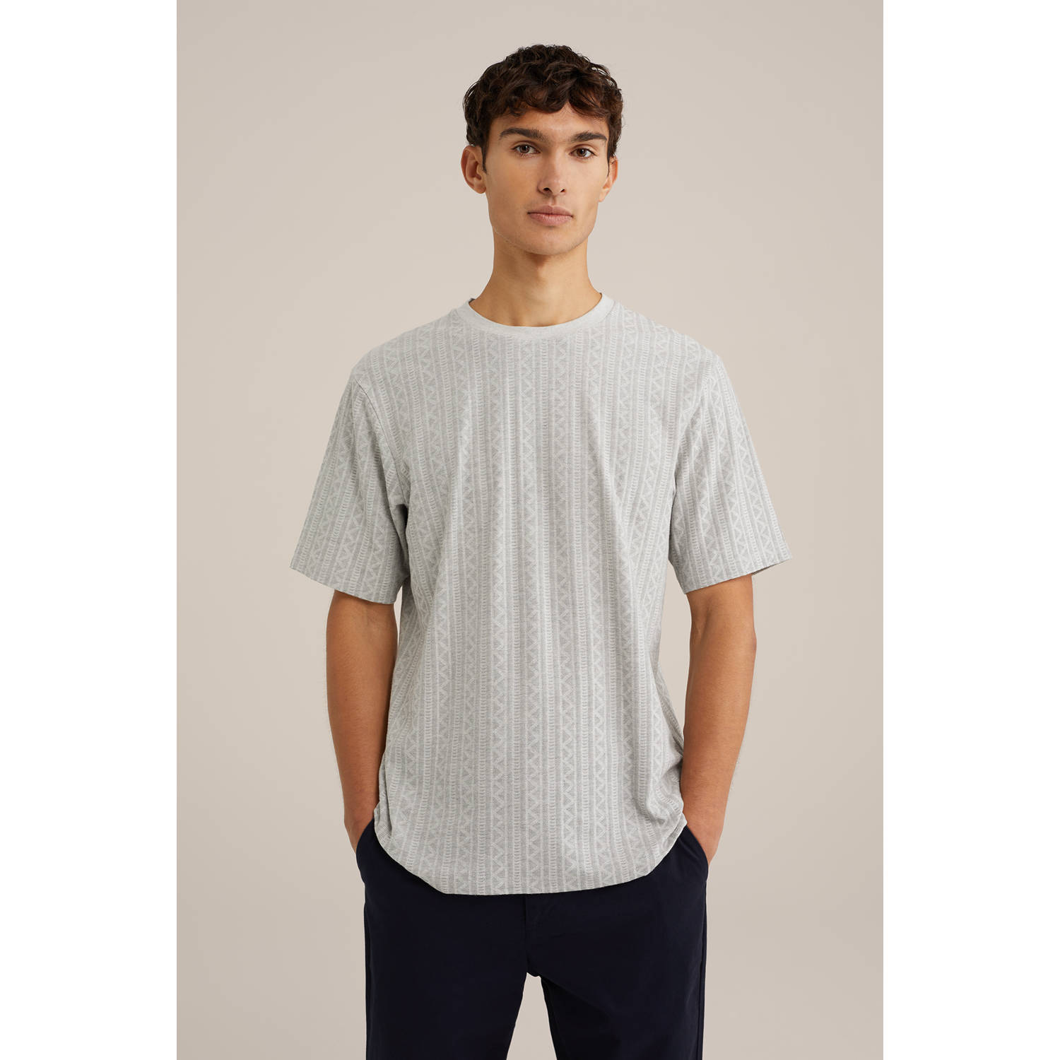 WE Fashion T-shirt lichtgrijs