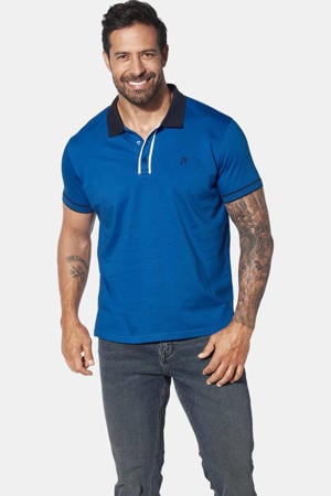 polo Plus Size ISFRIED blauw